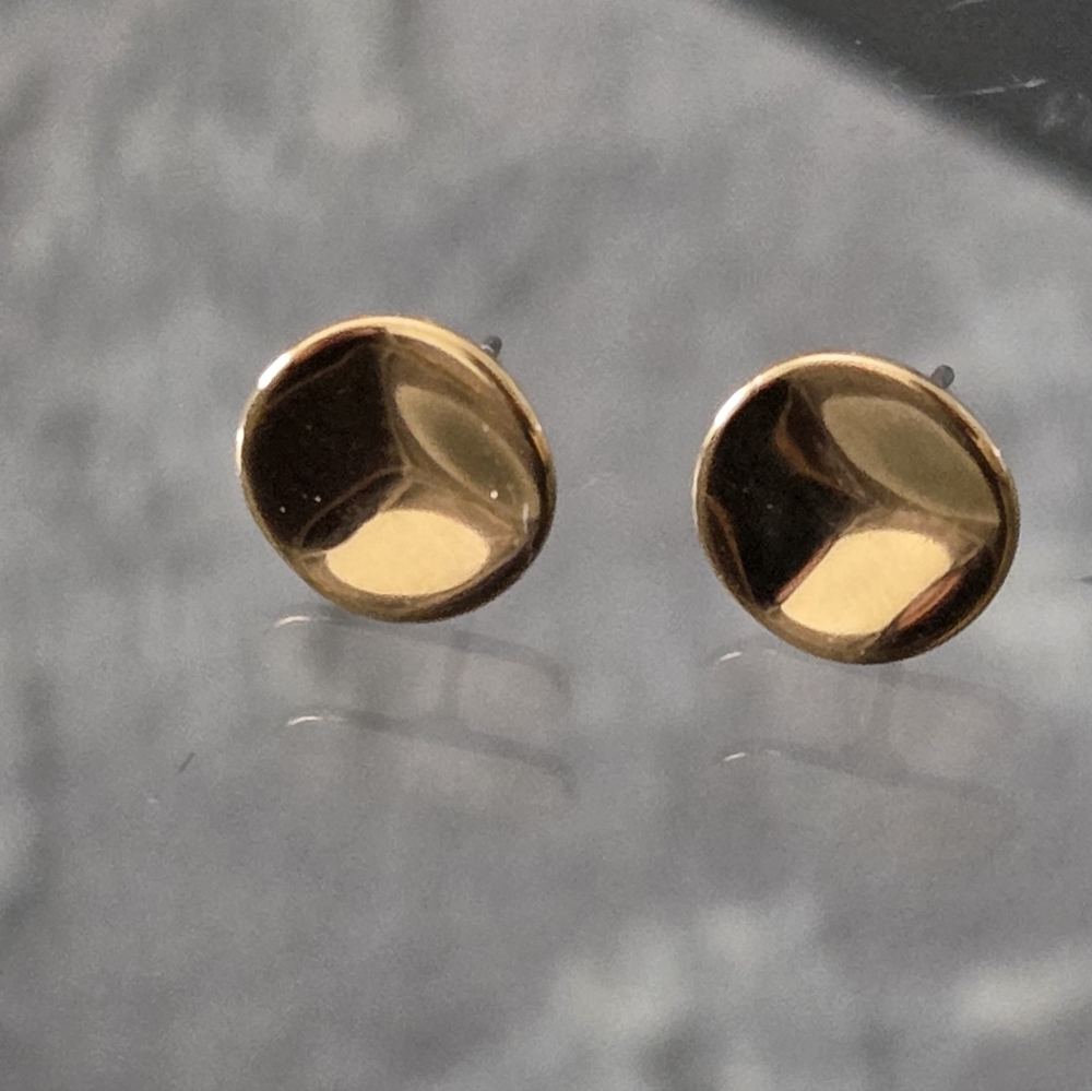 Gold Stud Earrings